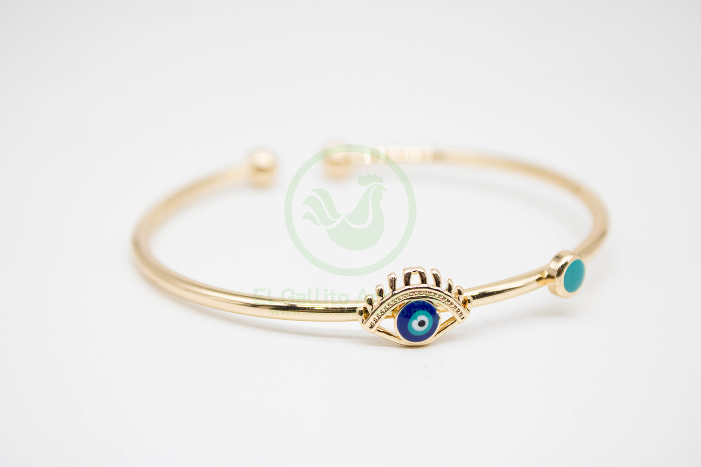 Pulsera Esme MD2 | Ojo Turco Azul Rey + Turq