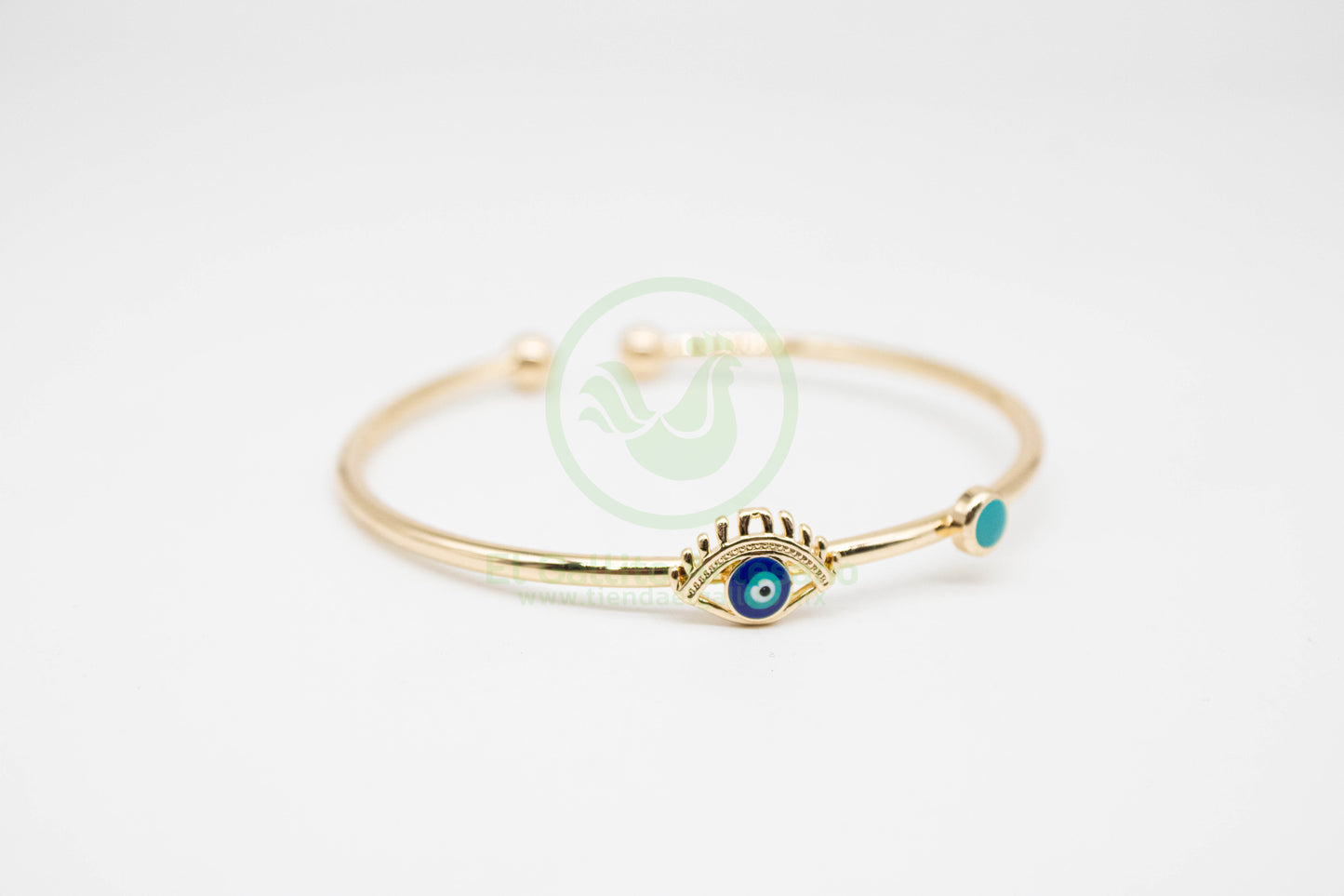 Pulsera Esme MD2 | Ojo Turco Azul Rey + Turq