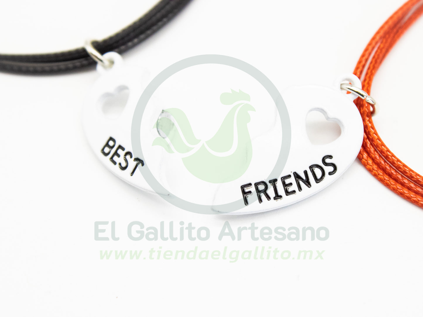 Pulsera HC Dije MD01 | Best Friends Blanco
