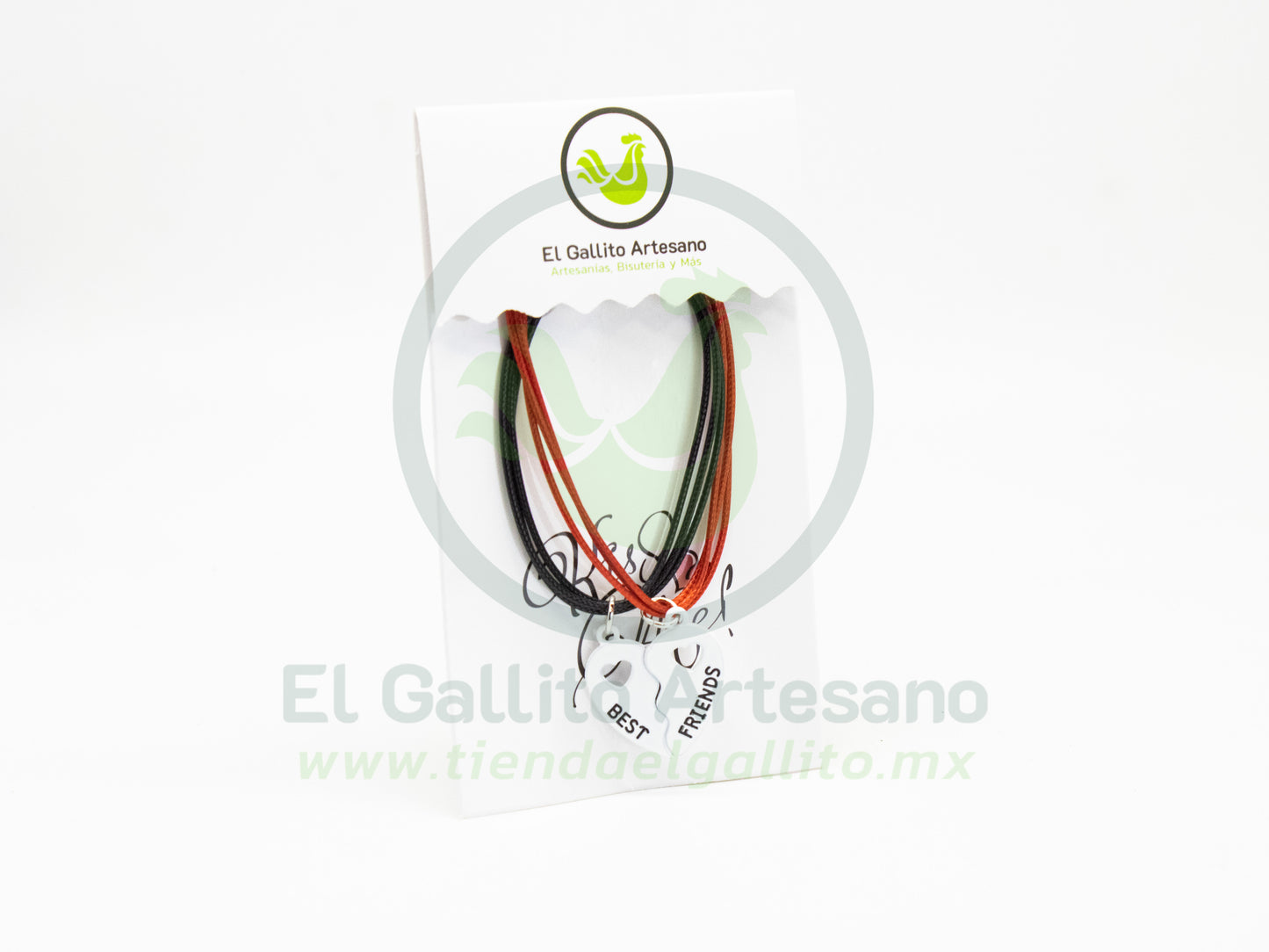 Pulsera HC Dije MD01 | Best Friends Blanco