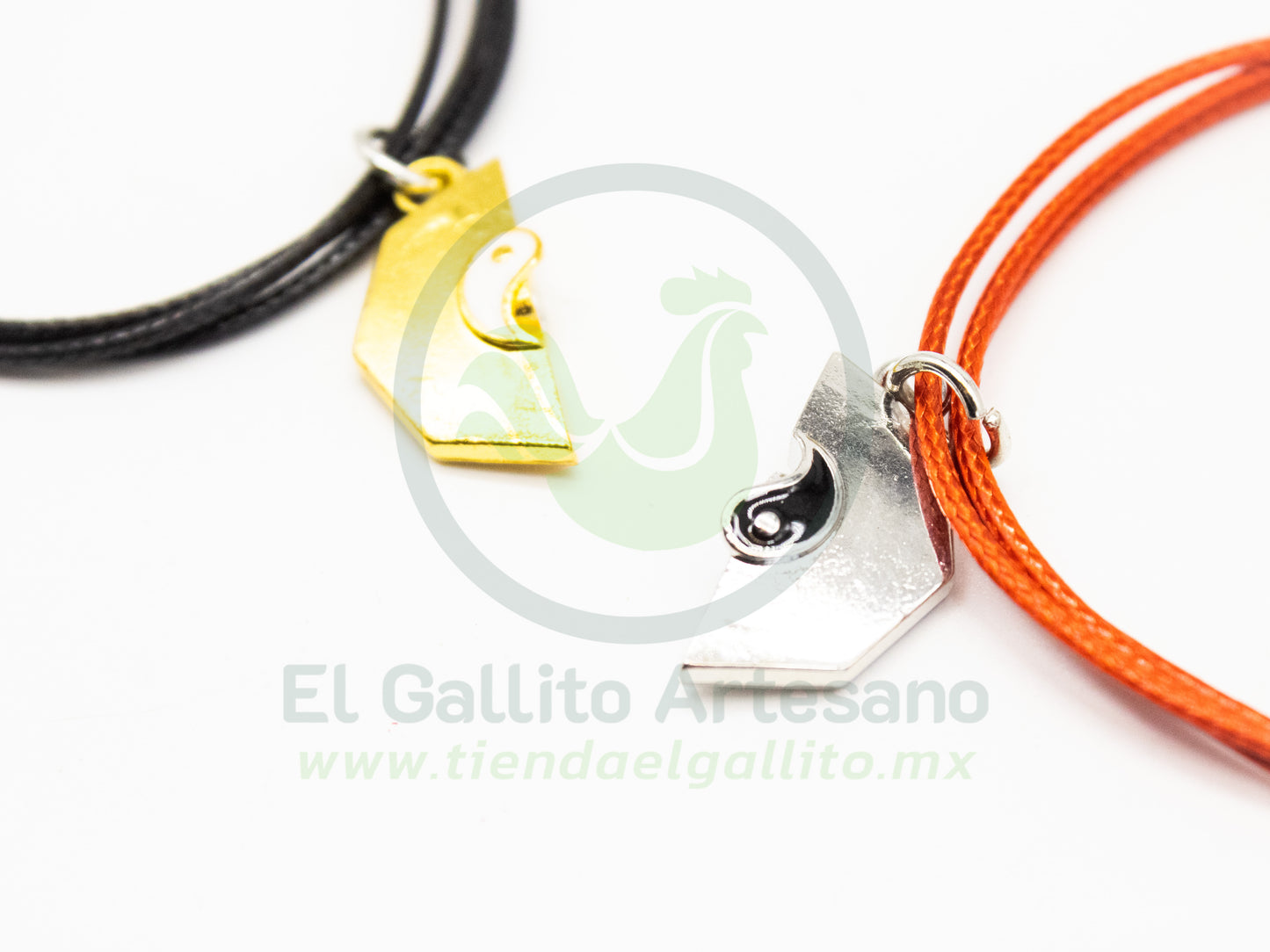 Pulsera HC Dije MD15 | Ying Yang Octa Dor/Plat