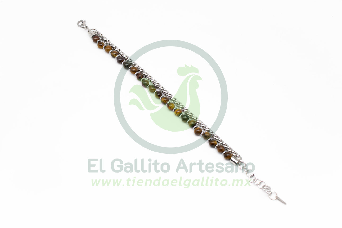 Pulsera Ojo De Tigre MD04