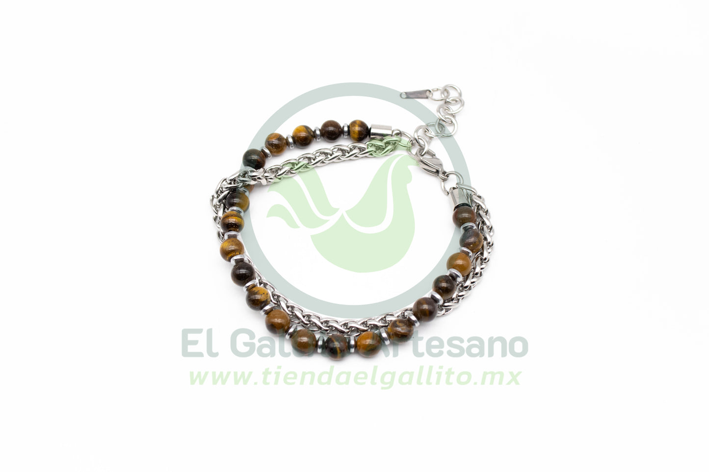 Pulsera Ojo De Tigre MD04