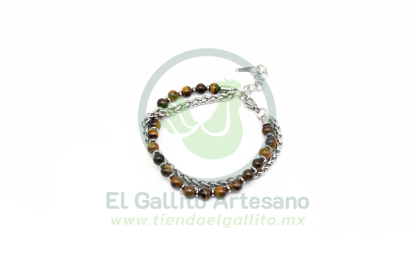 Pulsera Ojo De Tigre MD04