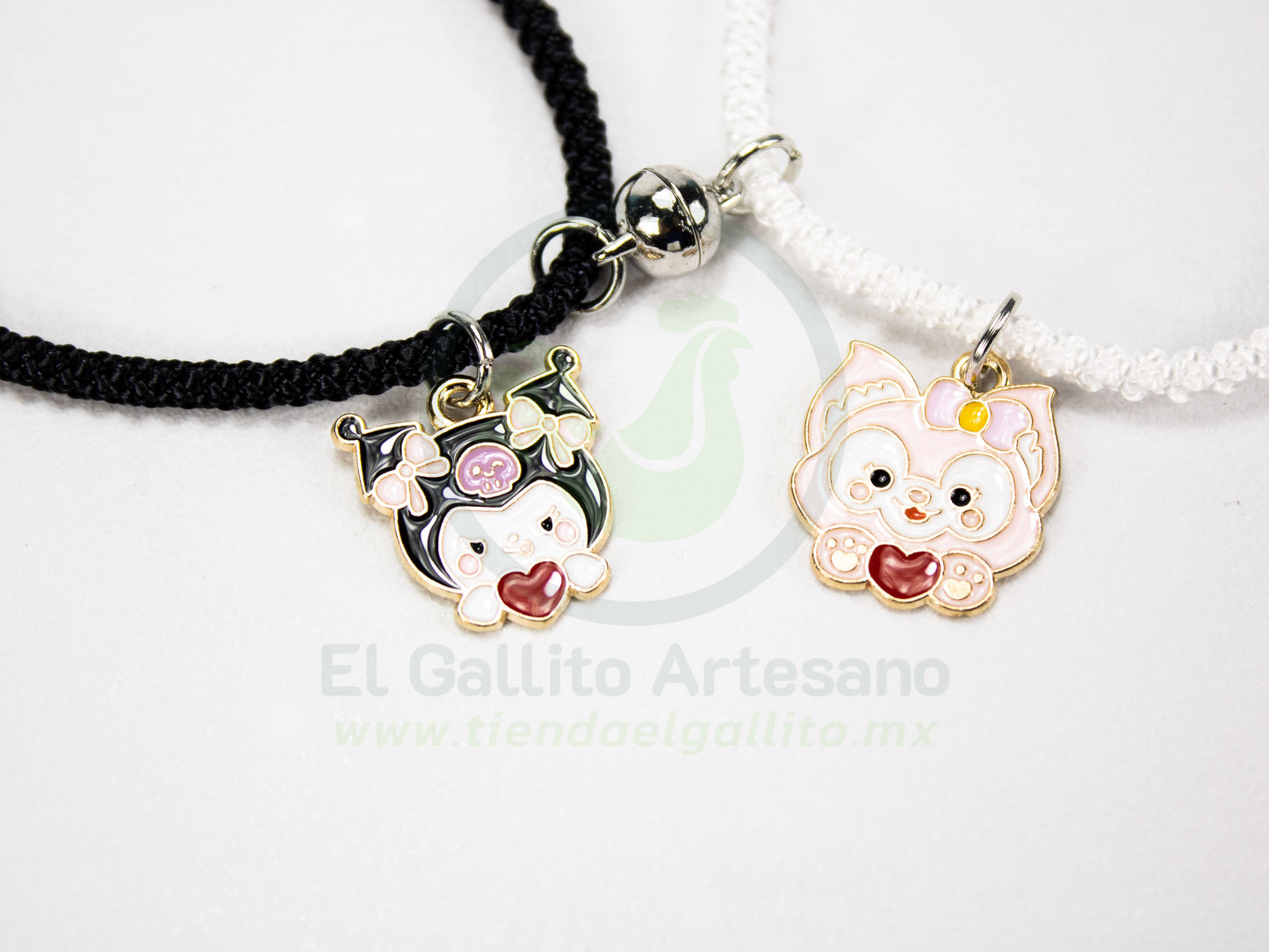Pulsera Pareja 24-4 MD36 | Kuromi & Linabell