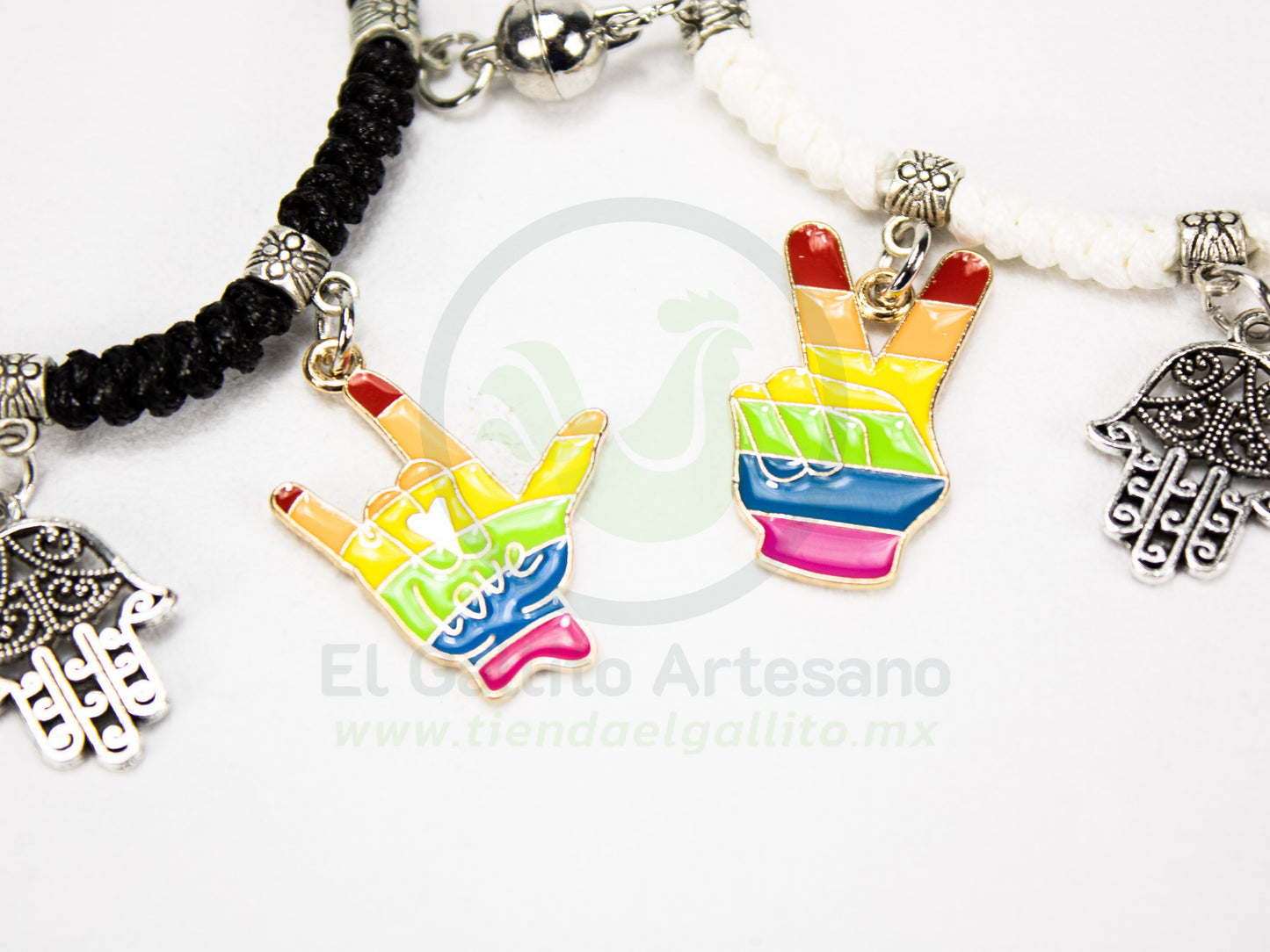 Pulsera Pareja 24-4 MD39 | Paz y Rock