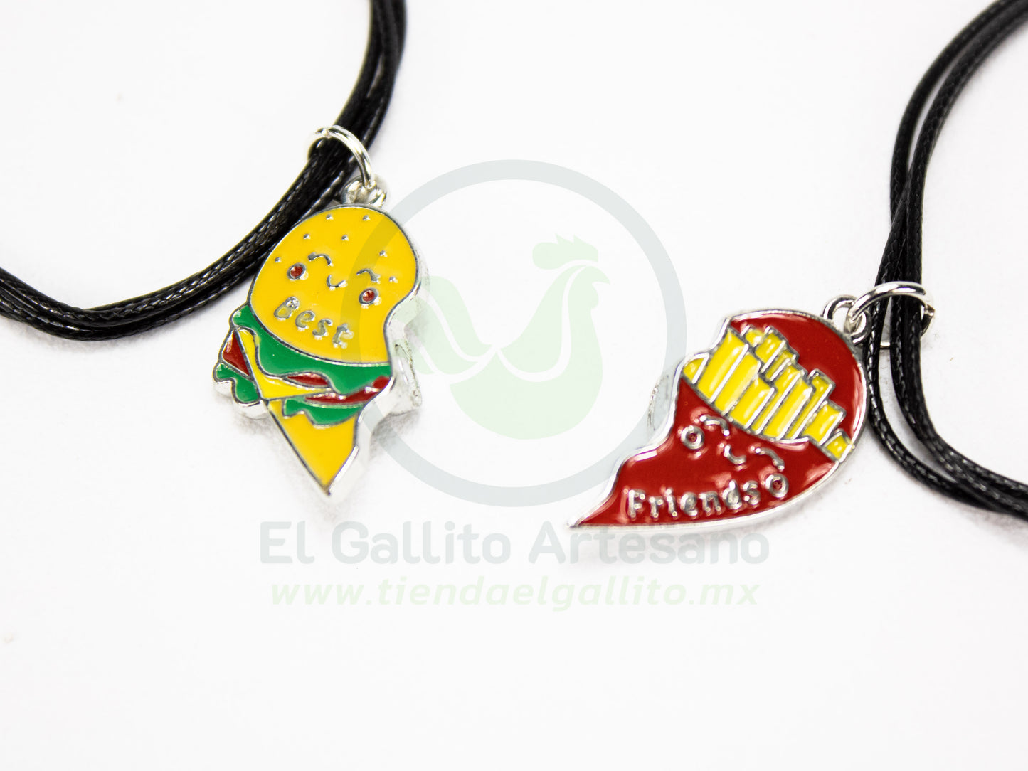 Pulsera Pareja 24-4 MD43 | Combo Hamburguesa