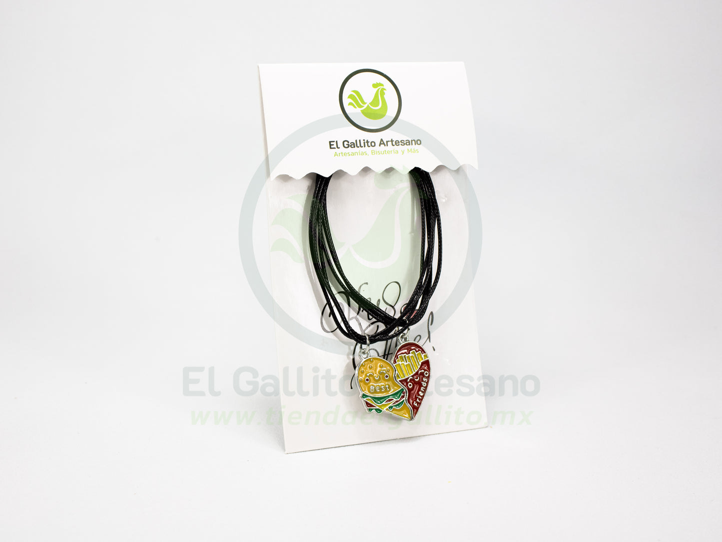 Pulsera Pareja 24-4 MD43 | Combo Hamburguesa