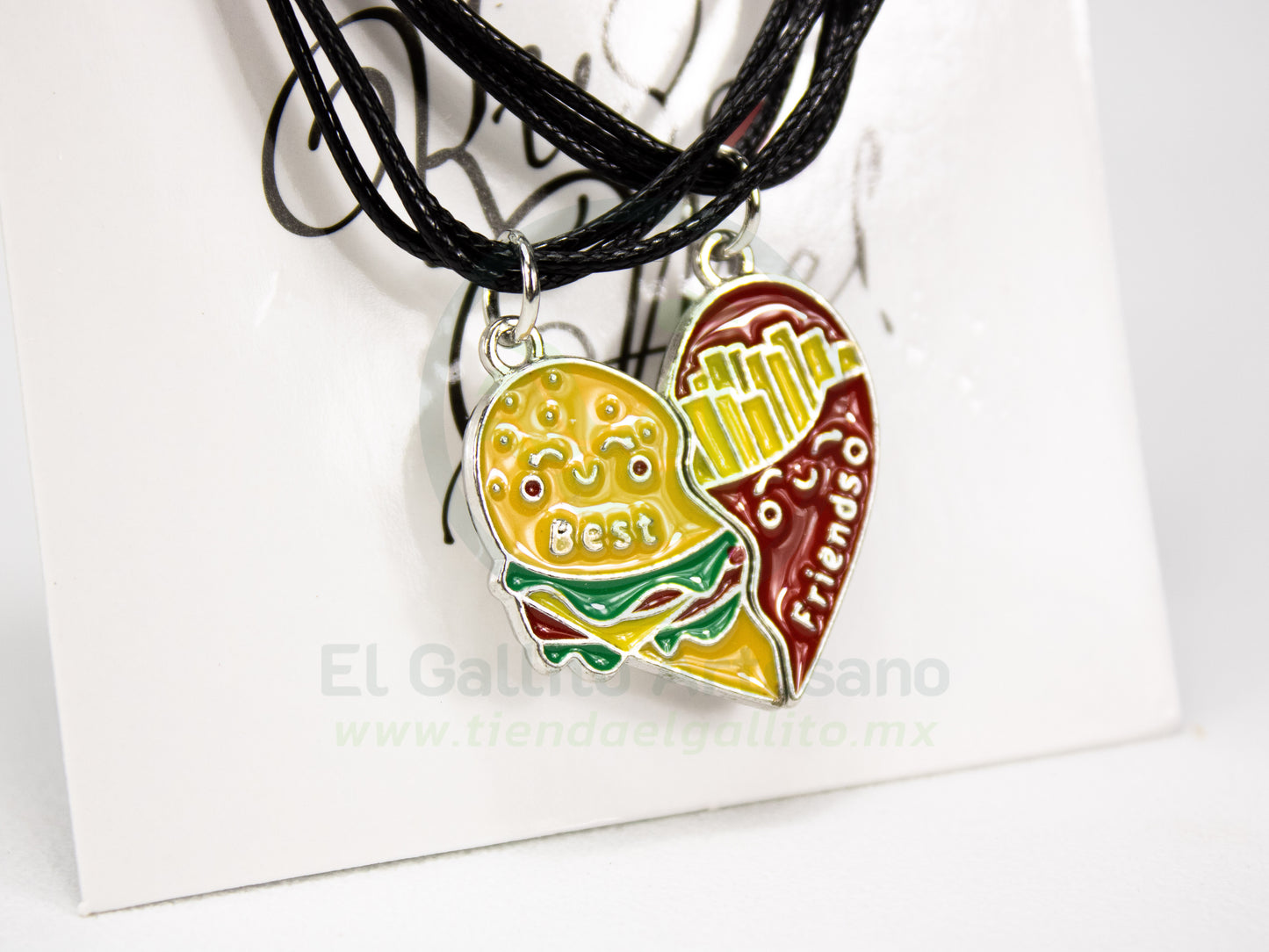 Pulsera Pareja 24-4 MD43 | Combo Hamburguesa