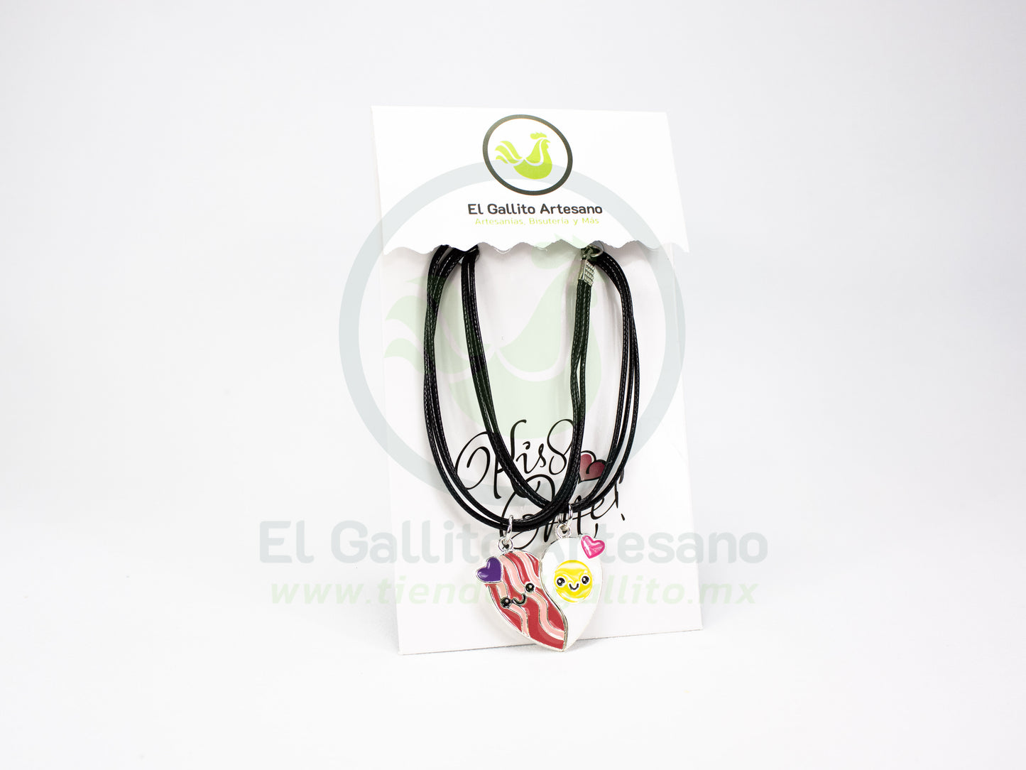 Pulsera Pareja 24-4 MD44 | Huevo y Tocino