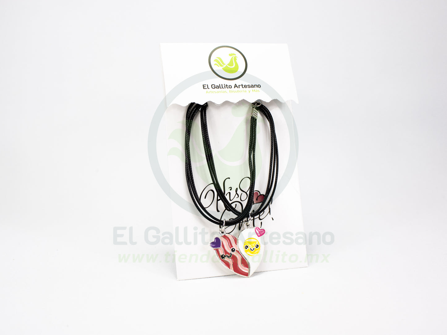 Pulsera Pareja 24-4 MD44 | Huevo y Tocino