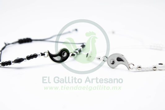 Pulsera Pareja Ying Yang