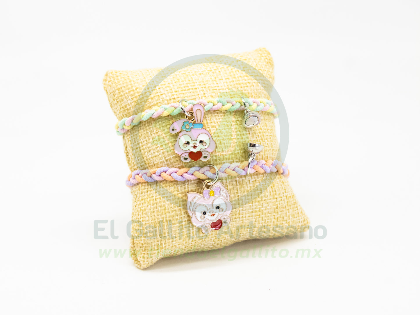 Pulsera Pareja MD06 | Conejitos