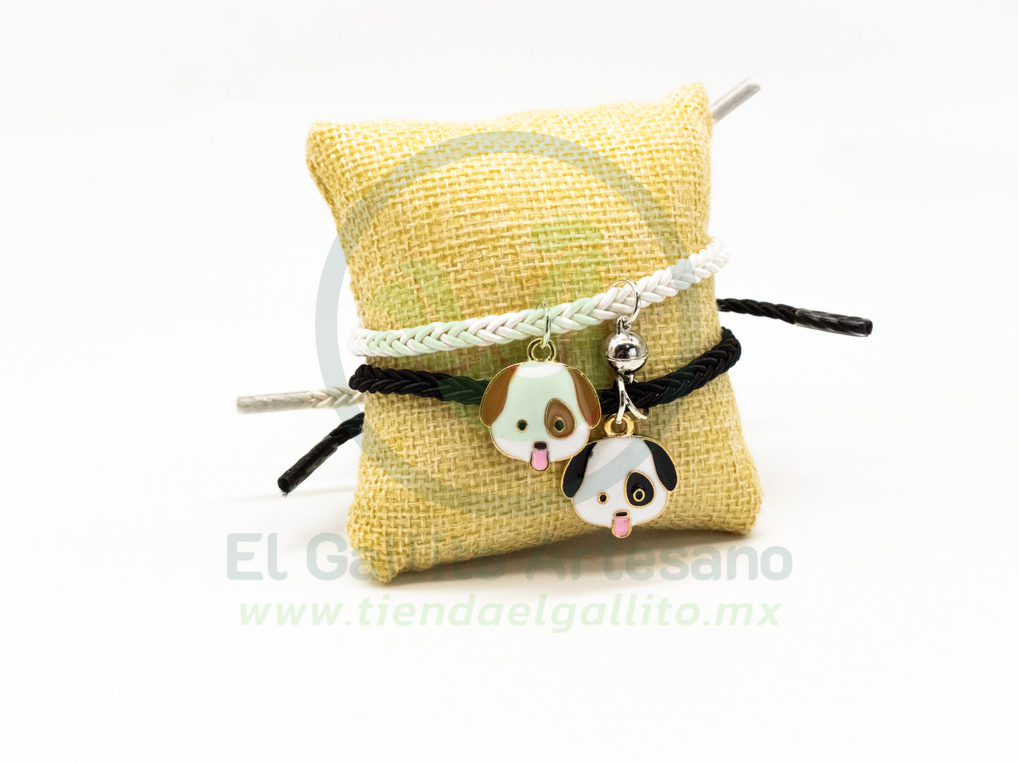 Pulsera Pareja MD18 | Perritos Duo