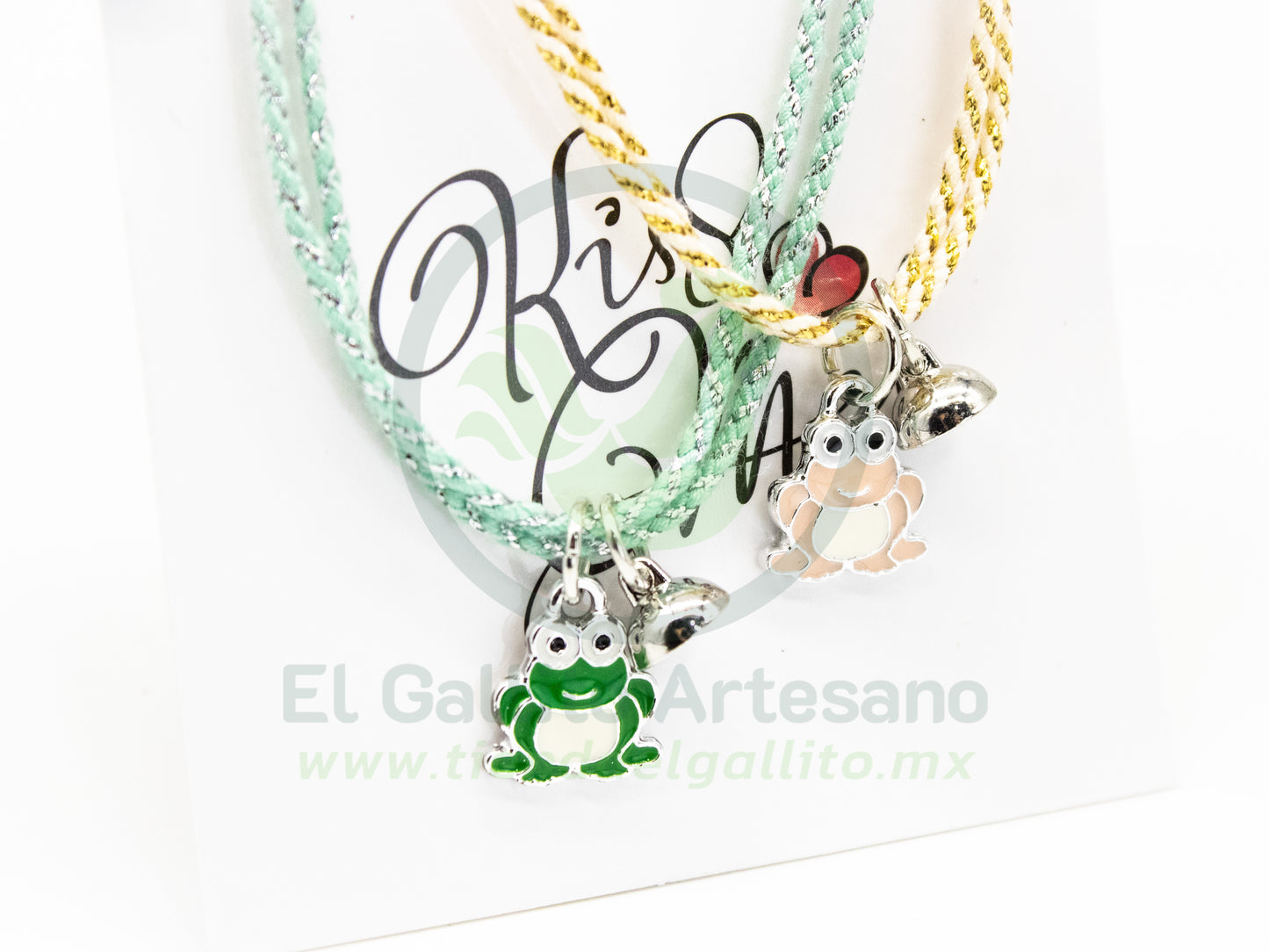 Pulsera Pareja MD26 | Ranas