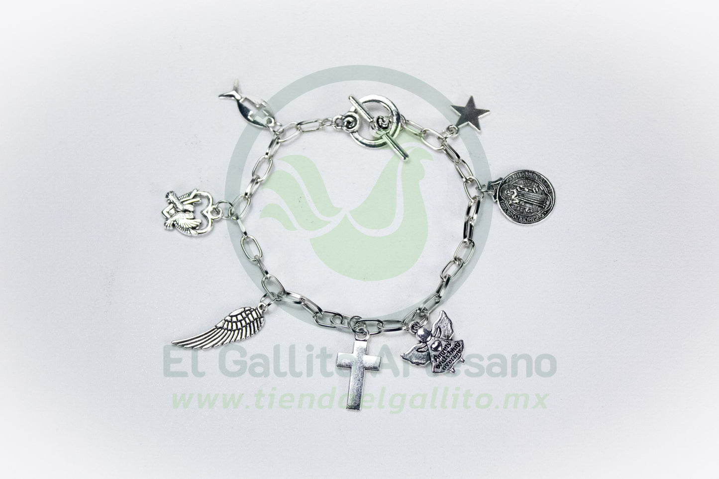 Pulsera XH #02 Divina Niquelada