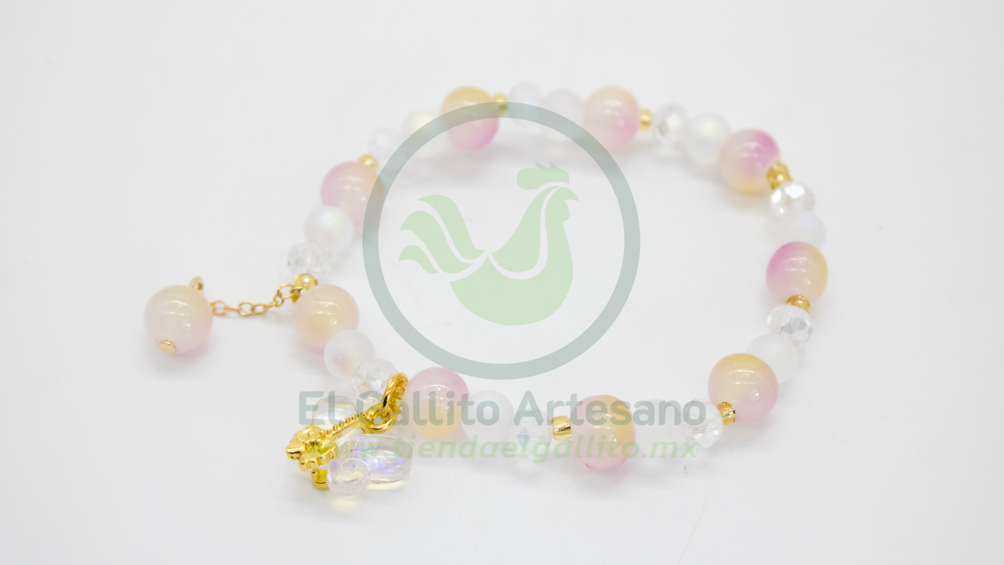 Pulsera B6 MD16 | Bola Bicolor + Luneta