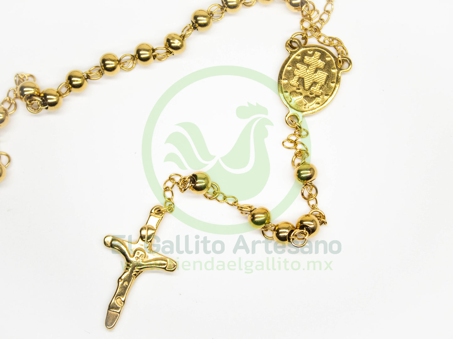 Rosario Acero Bolita (Varias medidas)