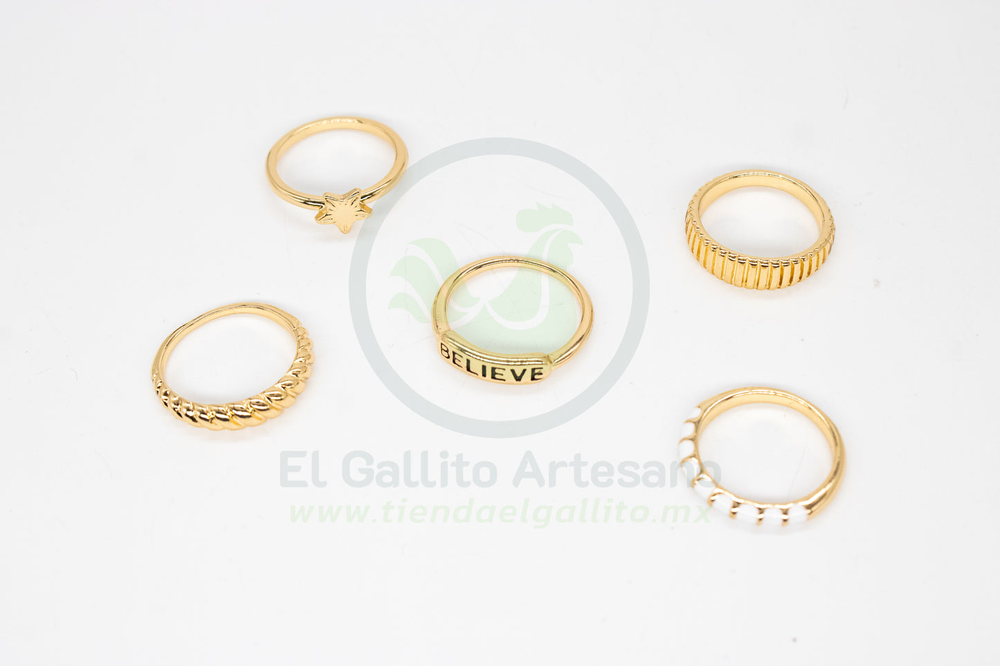 Set Anillo MD33