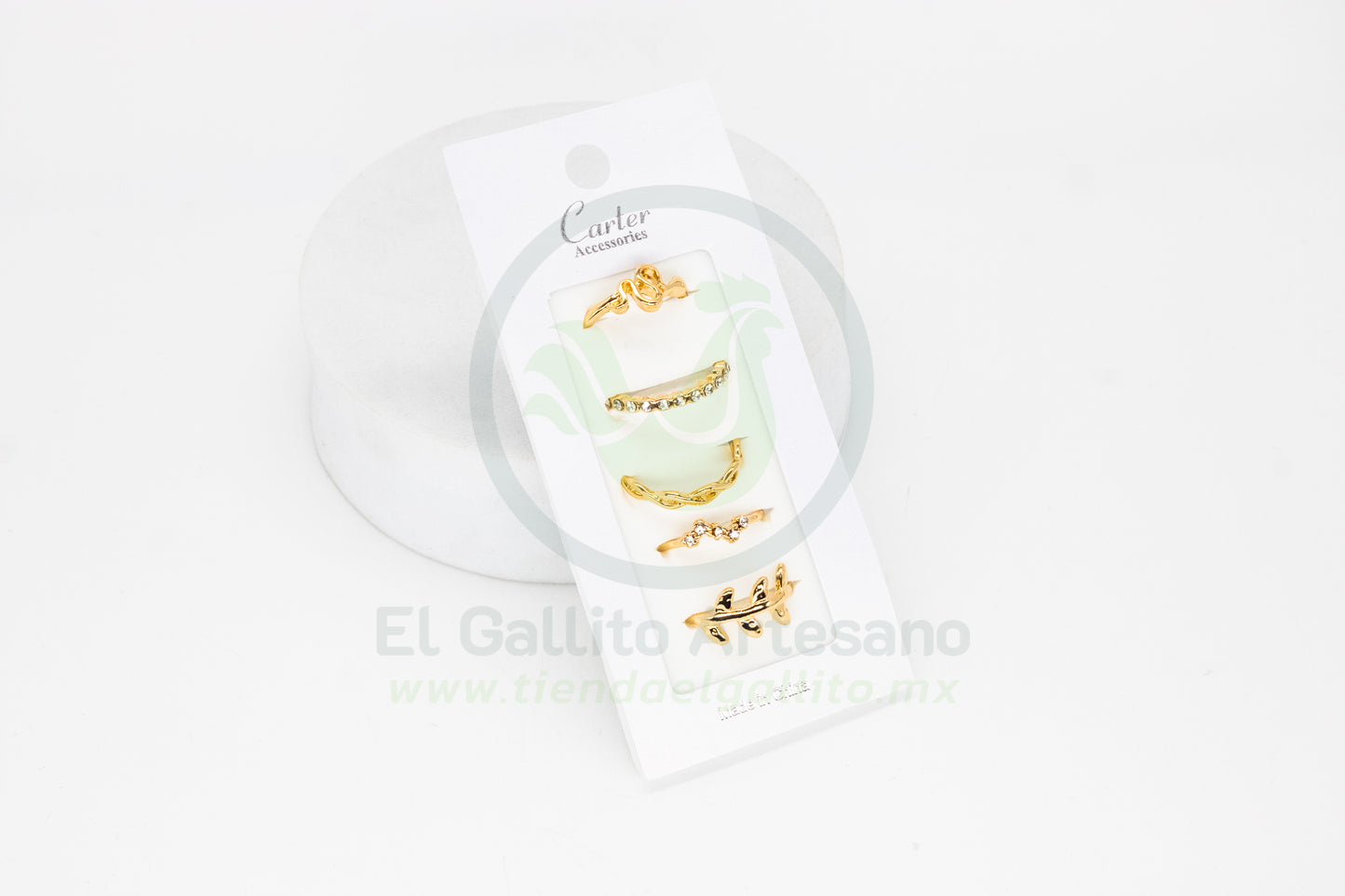 Set Anillo MD38