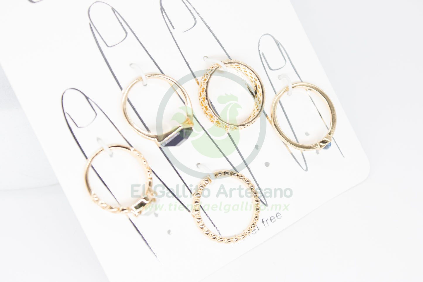 Set Anillo MD16