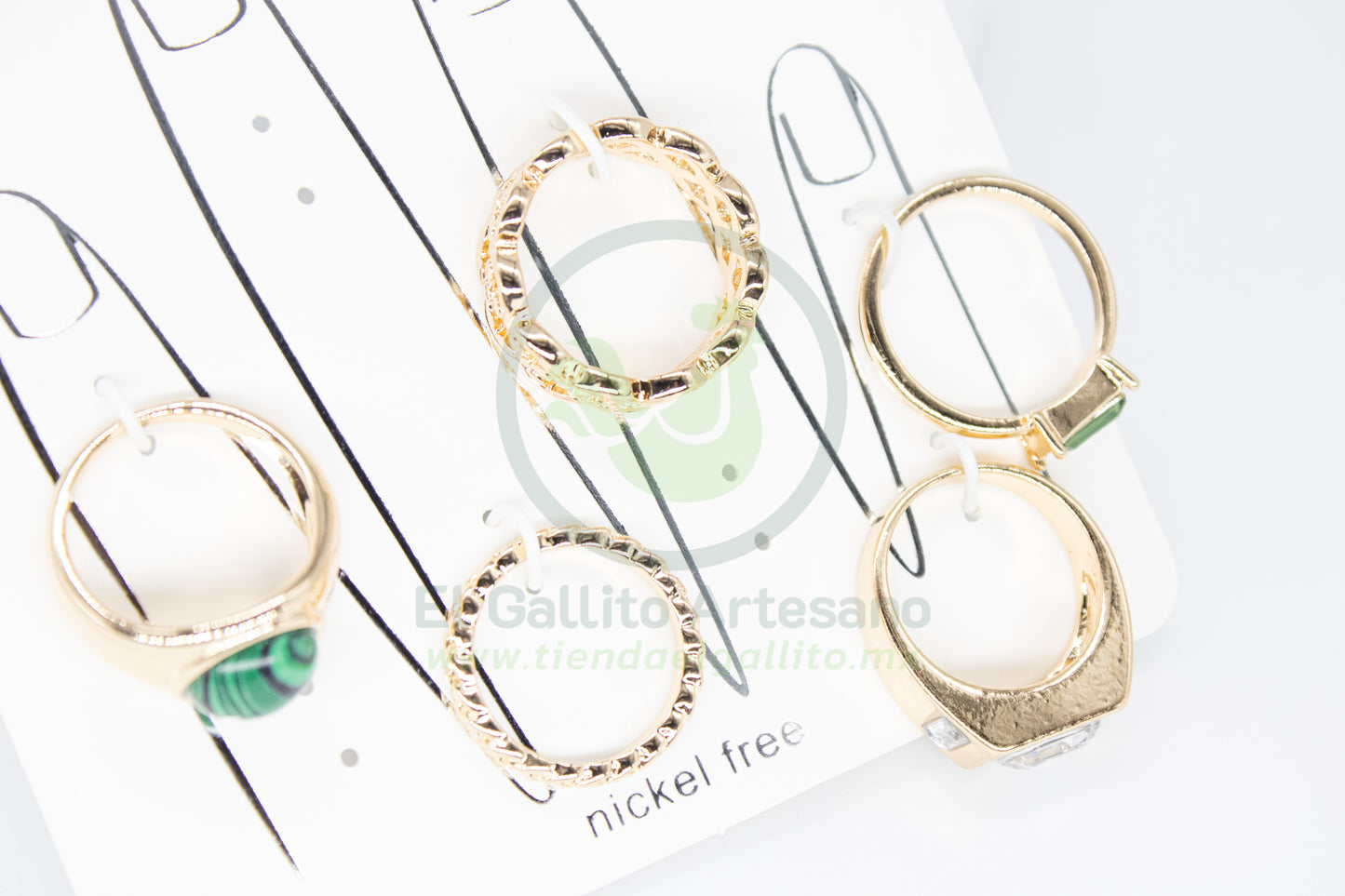 Set Anillo MD18