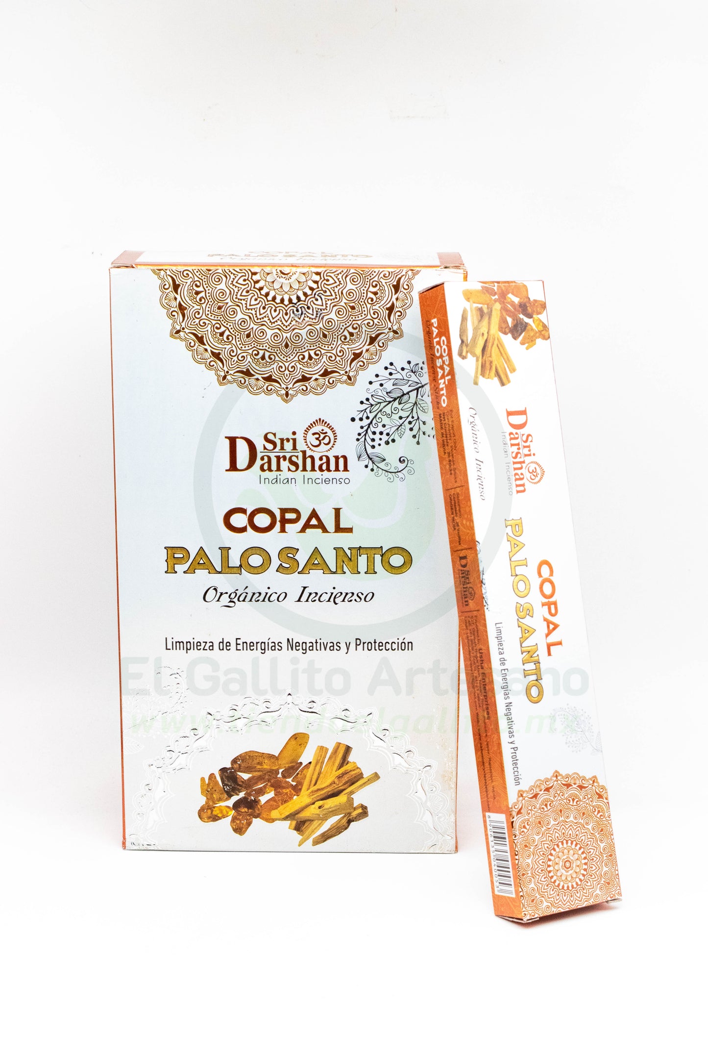 Sri Darshan Orgánico - Copal Palo Santo