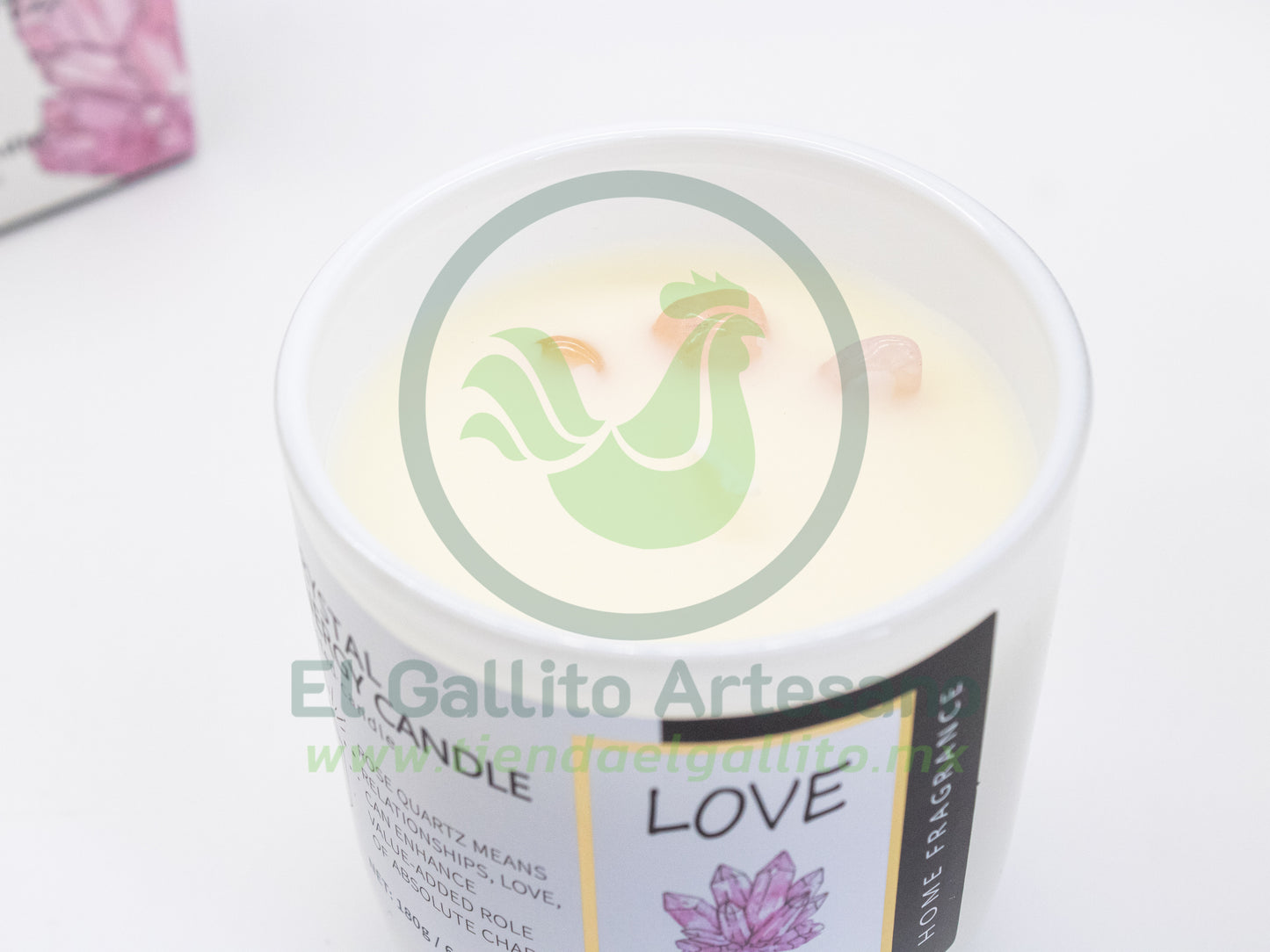 Vela Aromática Crystal