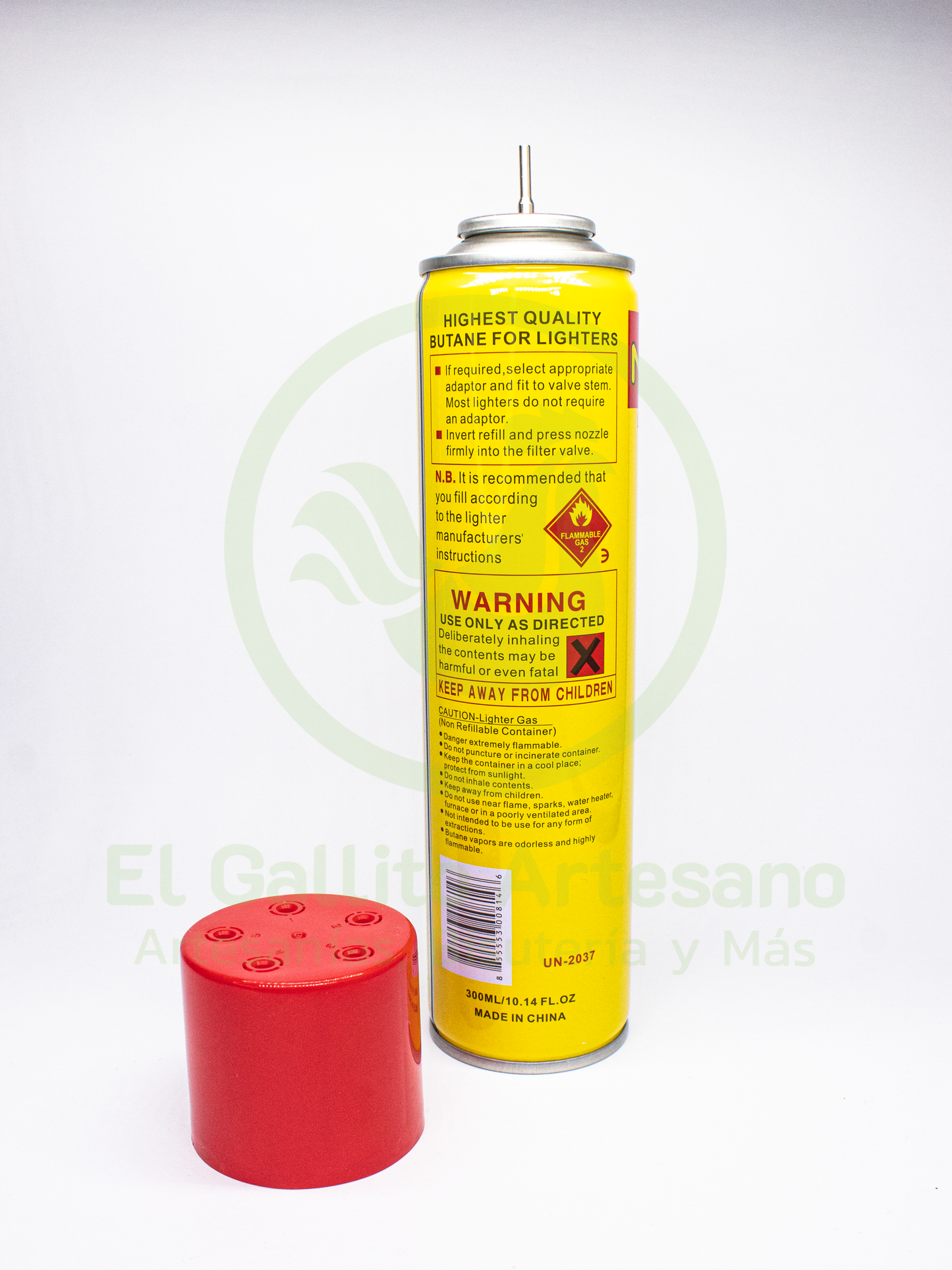 Gas Neón 300 ml Refinado
