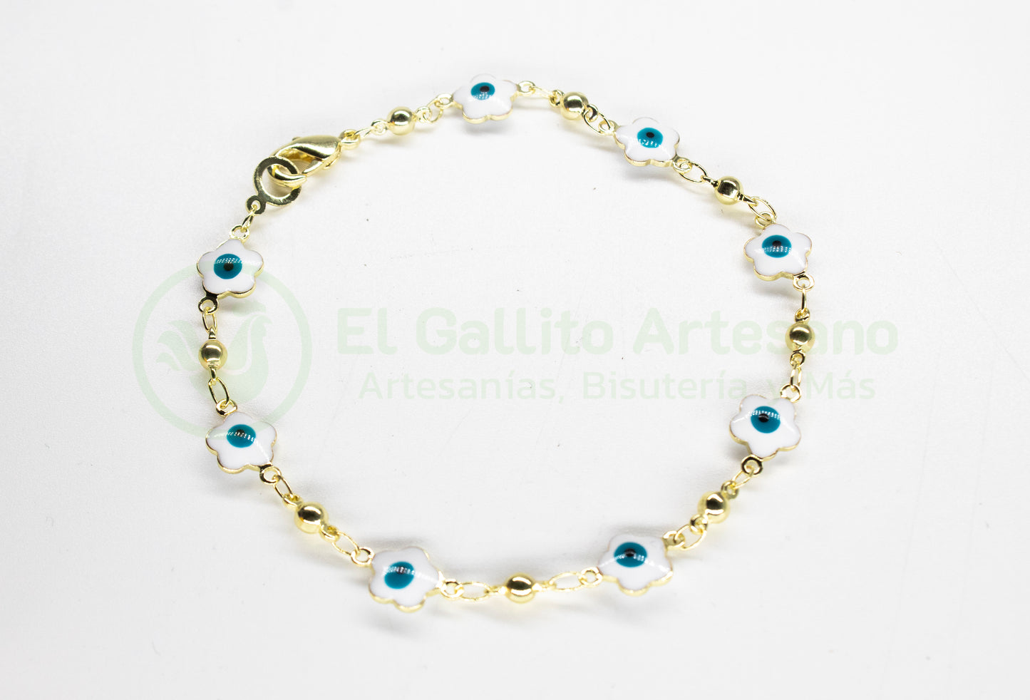 Pulsera Ojo Flor | Varios Colores