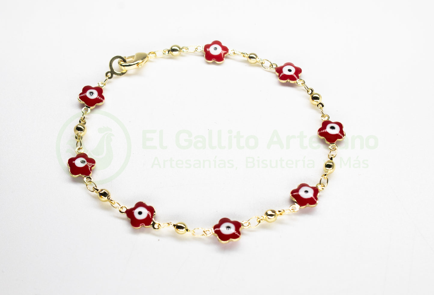 Pulsera Ojo Flor | Varios Colores
