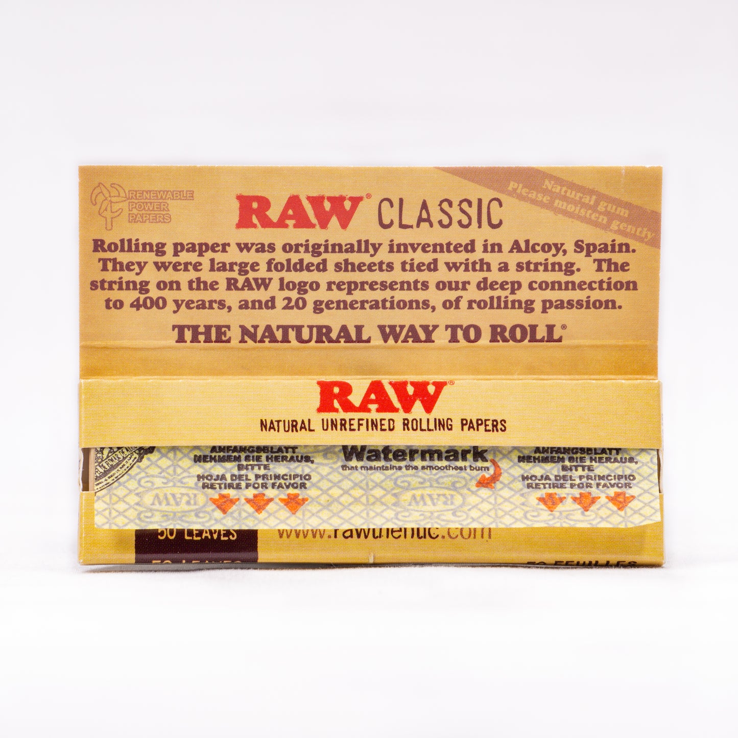 Papel RAW Clásico