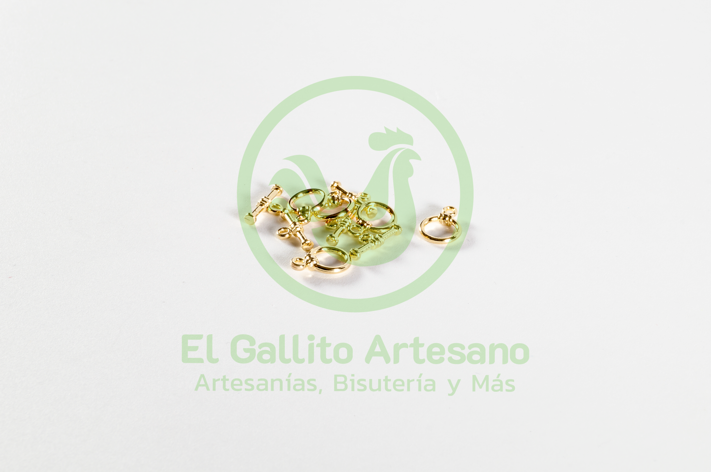 #122 Chapa de Oro - Broche Marinero con Nudo