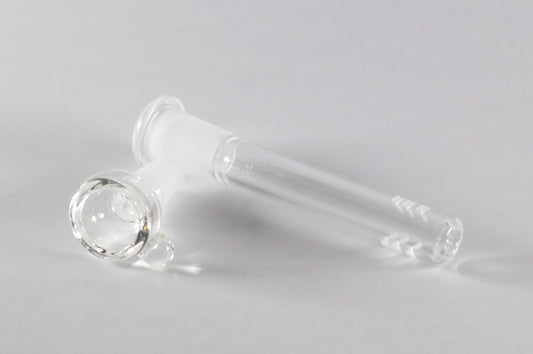 Bong CA138 | Transparente/Azul Con Adorno