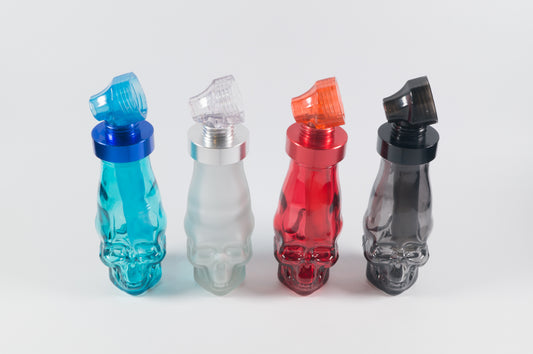 TOPPUFF CA192 Vidrio Calavera Colores Mix