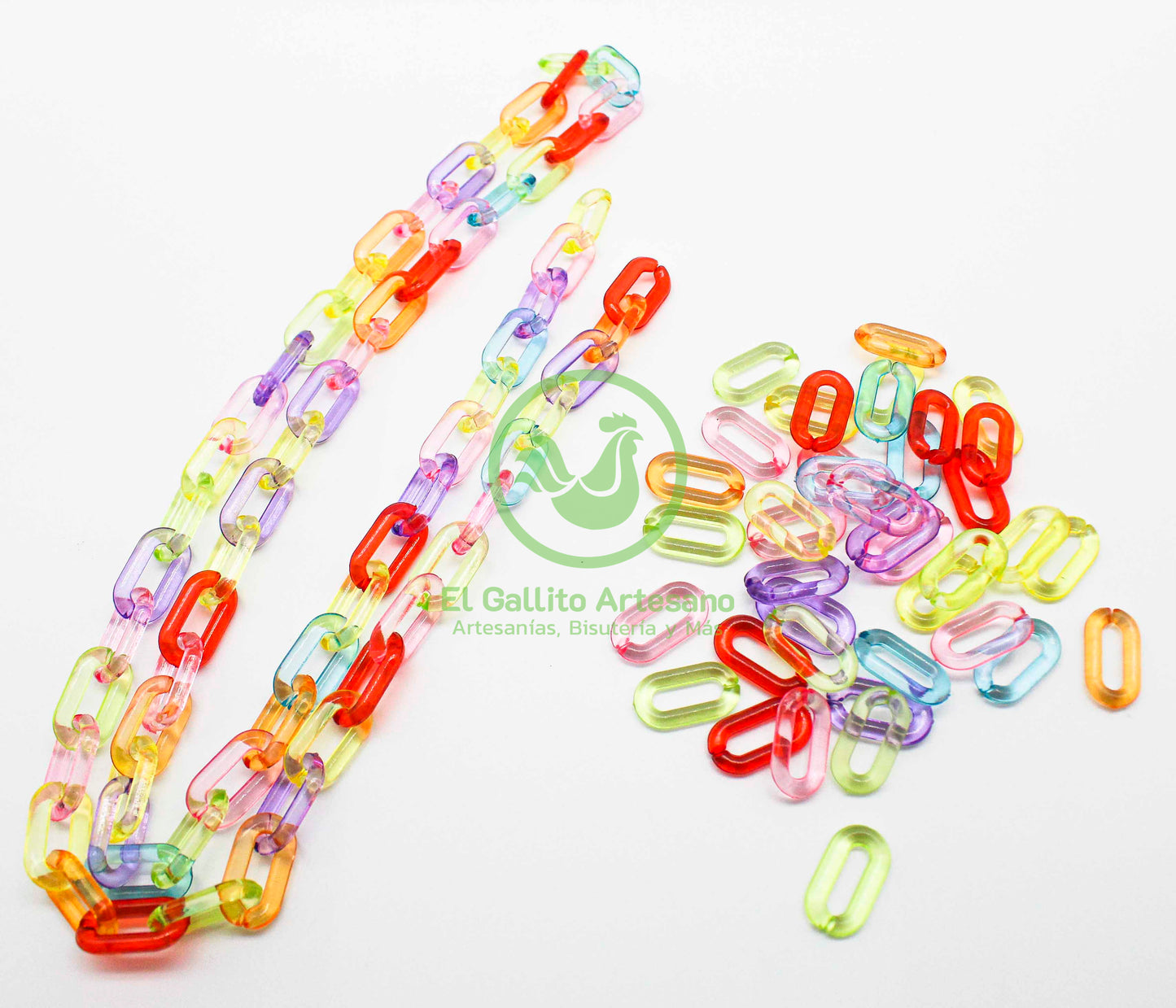 Eslabón MIX Transparente 11x20