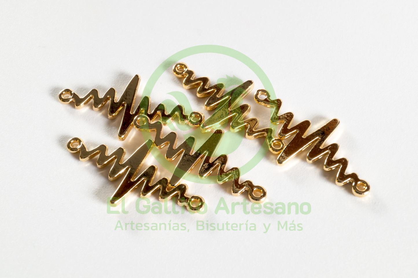 #550 Chapa de Oro - Enlazador Línea de Vida (Pieza)