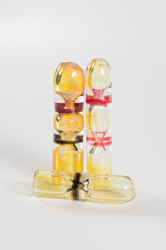 Hitter Largo Vidrio Alfil Rayado