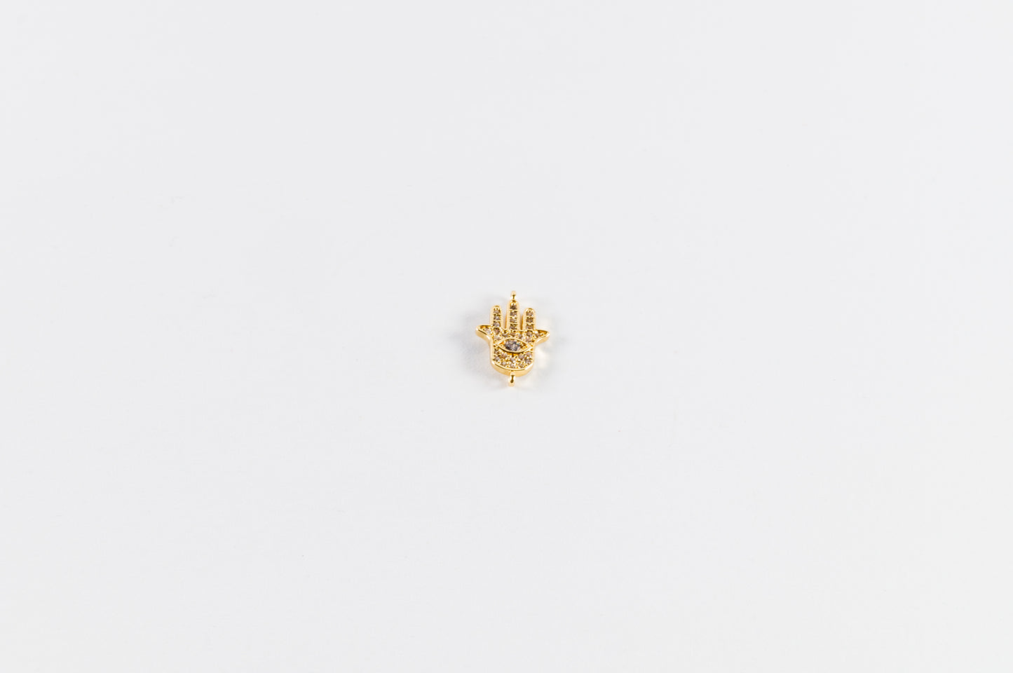 Dije Zirconia #062 | Mano de Fátima con Ojo