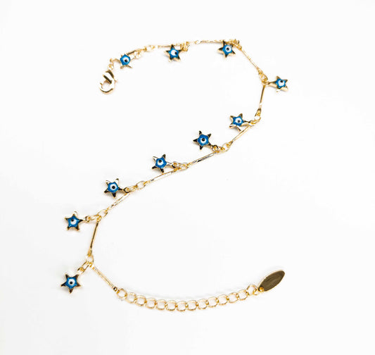 Pulsera Con Dijes Estrella | Varios Colores