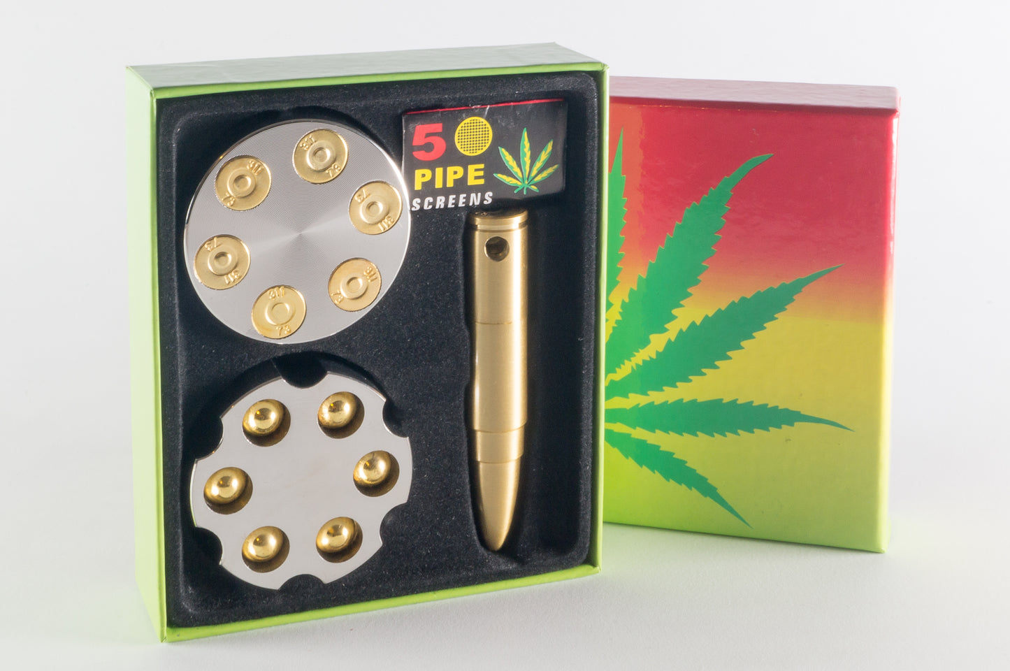 Grinder CA38 | Bala y Pipa Metal Caja