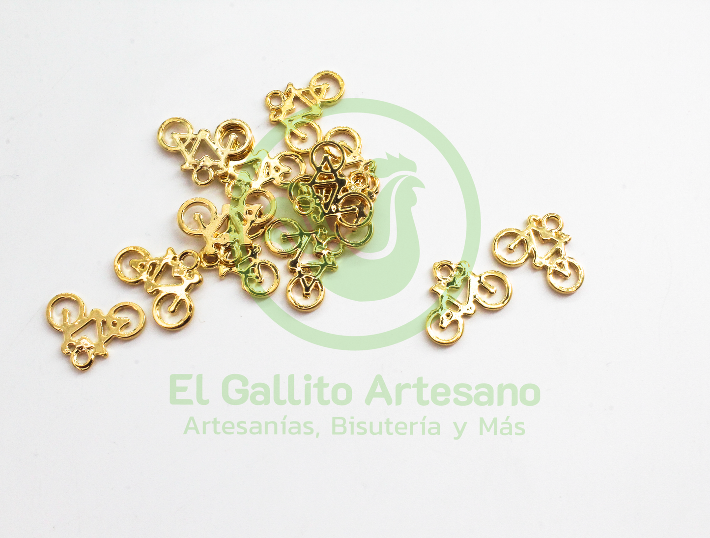 #856 Chapa de Oro - Dije Bicicleta (ÚLTIMAS PIEZAS)