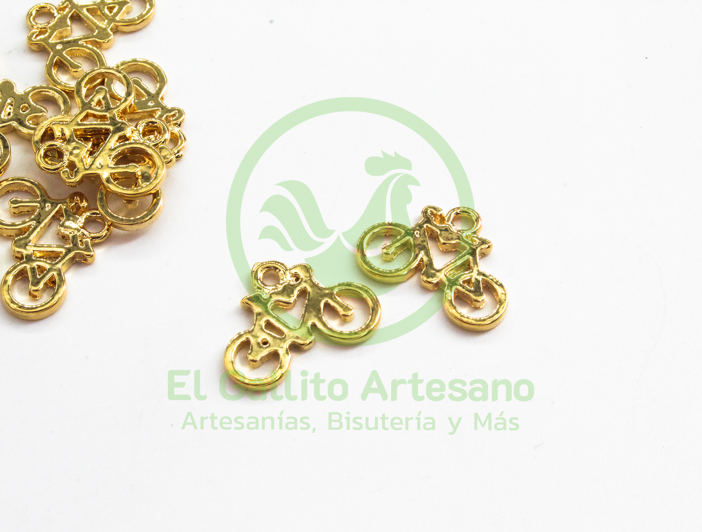 #856 Chapa de Oro - Dije Bicicleta (ÚLTIMAS PIEZAS)