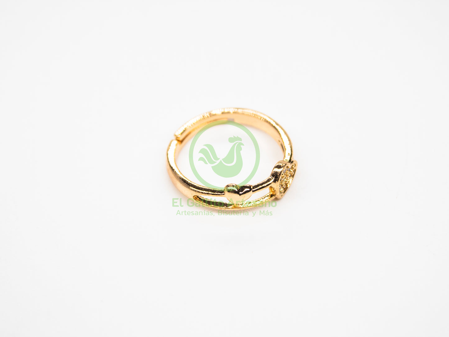 Anillo VIVI Zirconia 26 - Corazones en líneas