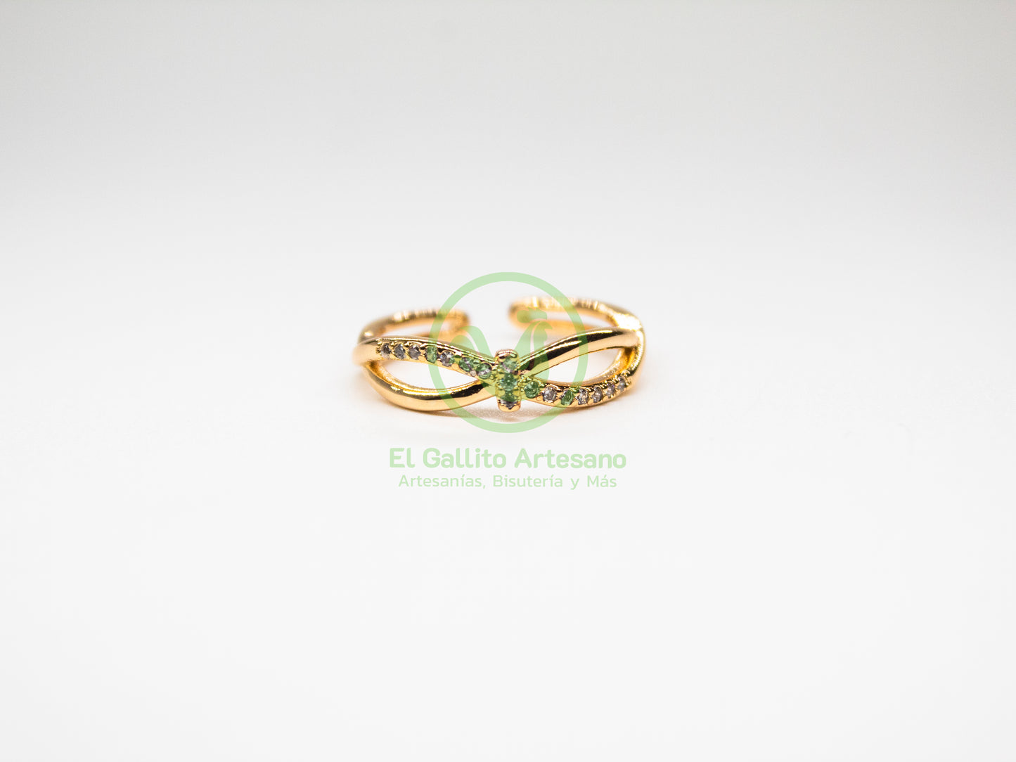 Anillo VIVI Zirconia 30 - Moño Infinito