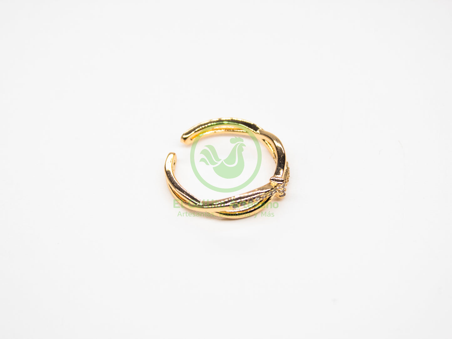 Anillo VIVI Zirconia 30 - Moño Infinito