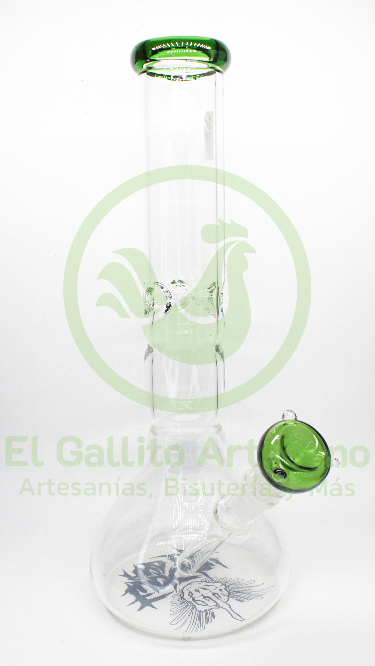 Bong CA63 | Cristal Decorado