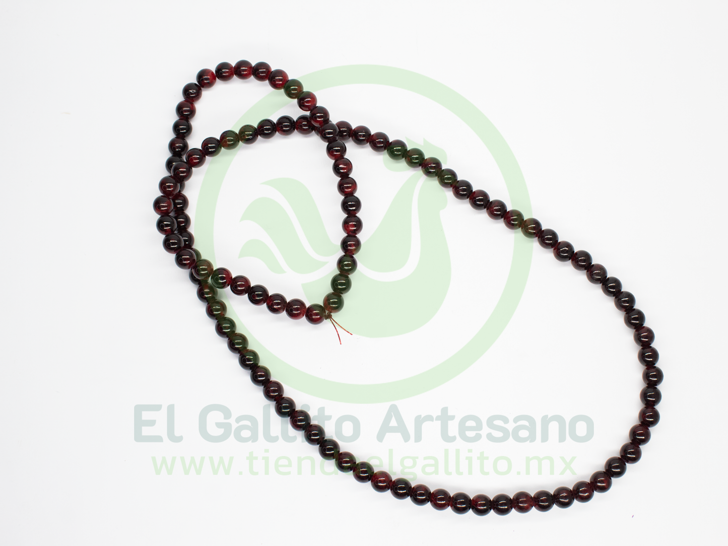 Cristal Rayada Negra/Rojo