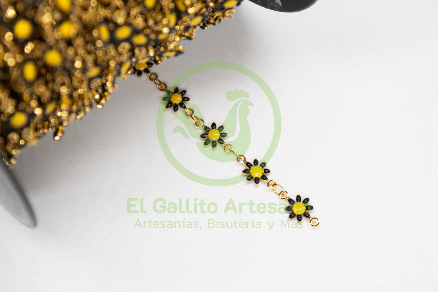 Cadena GRM CAD46NE Flor Negra