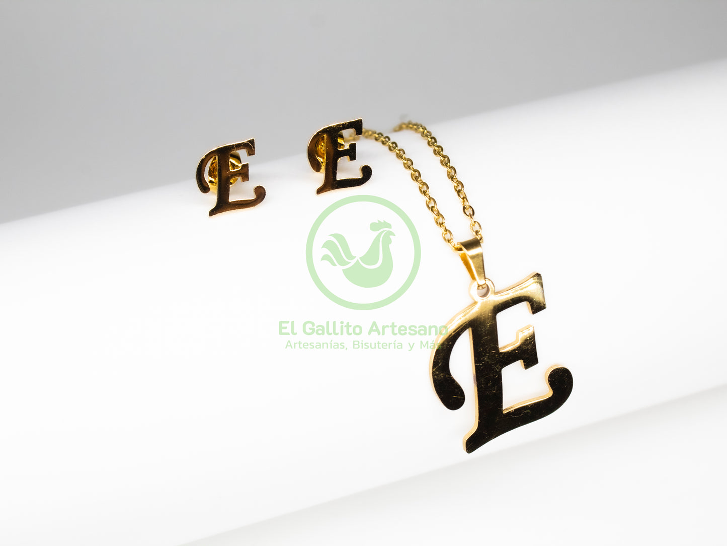 Collar Acero Letras A-Z